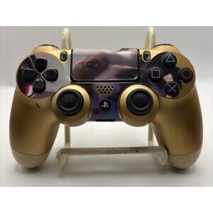 Sony PlayStation 4 PS4 DualShock 4 Wireless Controller Gold CUH-ZCT2U - UNTESTED
